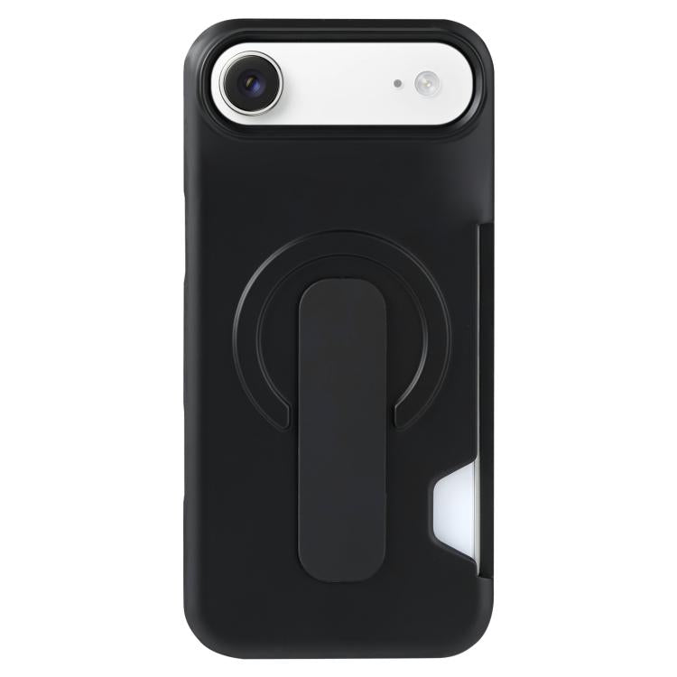 Capa magnética para telemóvel com suporte e slot para cartão com sensação de pele, para iPhone 17 Pro Max, para iPhone 17 Pro, para iPhone 17, para iPhone Air, para iPhone 16 Pro Max, para iPhone 16 Pro, para iPhone 16, para iPhone 15 Pro Max