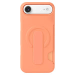 Capa magnética para telemóvel com suporte e slot para cartão com sensação de pele, para iPhone 17 Pro Max, para iPhone 17 Pro, para iPhone 17, para iPhone Air, para iPhone 16 Pro Max, para iPhone 16 Pro, para iPhone 16, para iPhone 15 Pro Max