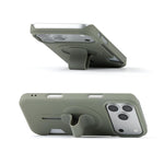 Capa magnética para telemóvel com suporte e slot para cartão com sensação de pele, para iPhone 17 Pro Max, para iPhone 17 Pro, para iPhone 17, para iPhone Air, para iPhone 16 Pro Max, para iPhone 16 Pro, para iPhone 16, para iPhone 15 Pro Max