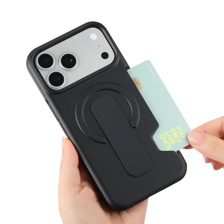 Capa magnética para telemóvel com suporte e slot para cartão com sensação de pele, para iPhone 17 Pro Max, para iPhone 17 Pro, para iPhone 17, para iPhone Air, para iPhone 16 Pro Max, para iPhone 16 Pro, para iPhone 16, para iPhone 15 Pro Max
