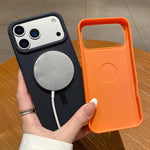 Capa para telemóvel TPU anti-impactos com anel magnético metálico, para iPhone 17 Pro Max, para iPhone 17 Pro, para iPhone 17, para iPhone Air, para iPhone 16 Pro Max, para iPhone 16 Pro, para iPhone 16, para iPhone 15 Pro Max