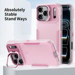 Capa para telemóvel com suporte para lente de viajante, para iPhone 17e / 16e / 14 / 13, para iPhone 17 Pro Max, para iPhone 17 Pro, para iPhone 16 Pro Max, para iPhone 16 Pro, para iPhone 15 Pro Max, para iPhone 15 Pro, para iPhone 15 Plus / 14 Plus