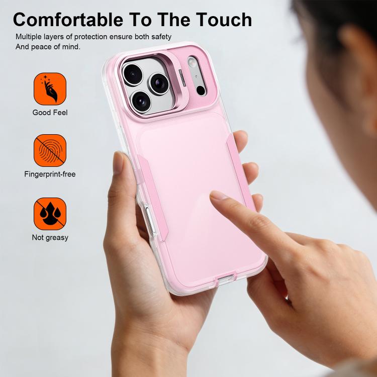 Capa para telemóvel com suporte para lente de viajante, para iPhone 17e / 16e / 14 / 13, para iPhone 17 Pro Max, para iPhone 17 Pro, para iPhone 16 Pro Max, para iPhone 16 Pro, para iPhone 15 Pro Max, para iPhone 15 Pro, para iPhone 15 Plus / 14 Plus