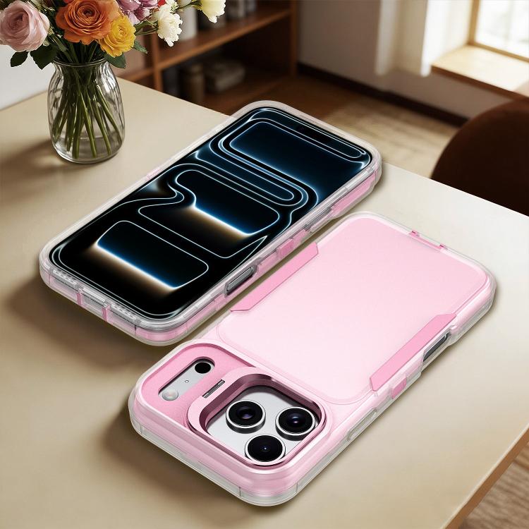 Capa para telemóvel com suporte para lente de viajante, para iPhone 17e / 16e / 14 / 13, para iPhone 17 Pro Max, para iPhone 17 Pro, para iPhone 16 Pro Max, para iPhone 16 Pro, para iPhone 15 Pro Max, para iPhone 15 Pro, para iPhone 15 Plus / 14 Plus