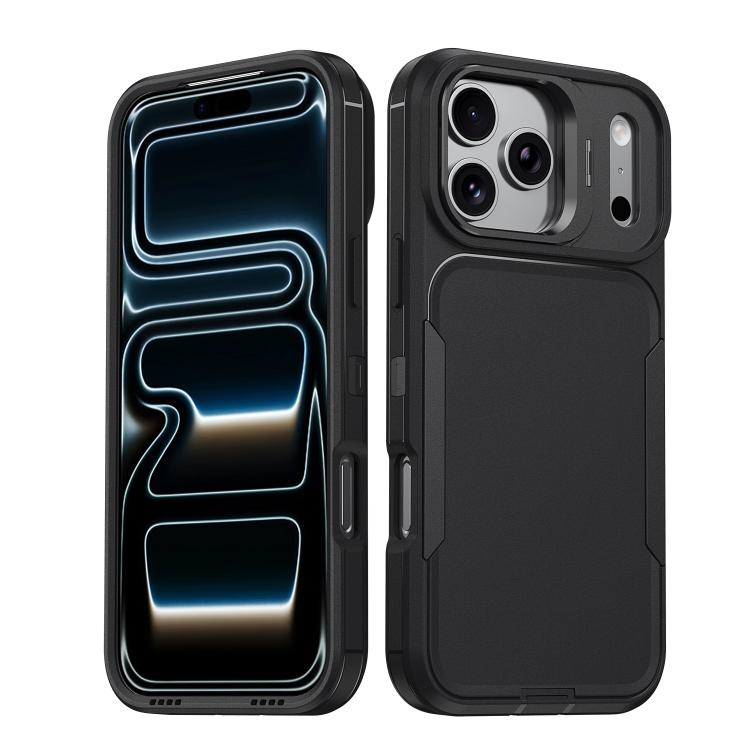 Capa para telemóvel com suporte para lente de viajante, para iPhone 17e / 16e / 14 / 13, para iPhone 17 Pro Max, para iPhone 17 Pro, para iPhone 16 Pro Max, para iPhone 16 Pro, para iPhone 15 Pro Max, para iPhone 15 Pro, para iPhone 15 Plus / 14 Plus