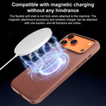 Capa de Telemóvel Magnética em PC com Textura de Tecido Tecnológico e Botão de Câmara AI, Para iPhone 15, Para iPhone 14, Para iPhone 14 Pro, Para iPhone 14 Pro Max, Para iPhone 13 Pro Max, Para iPhone 13 Pro, Para iPhone 13
