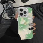 Butterfly Pattern Silver Plating PC Hybrid TPU Phone Case, For iPhone 16 Pro, For iPhone 16 Plus, For iPhone 16, For iPhone 15 Pro Max, For iPhone 15 Pro, For iPhone 15 Plus