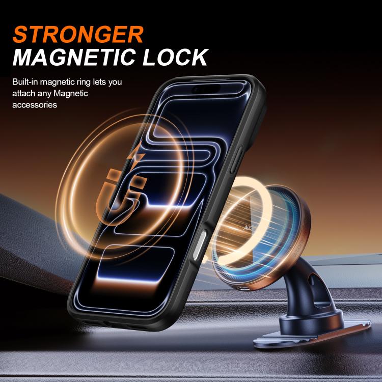 Capa para telemóvel com suporte magnético e escudo deslizante para câmara com rotação, Para iPhone 17 Pro Max, Para iPhone 17 Pro, Para iPhone 17, Para iPhone Air, Para iPhone 16 Pro Max, Para iPhone 16 Pro