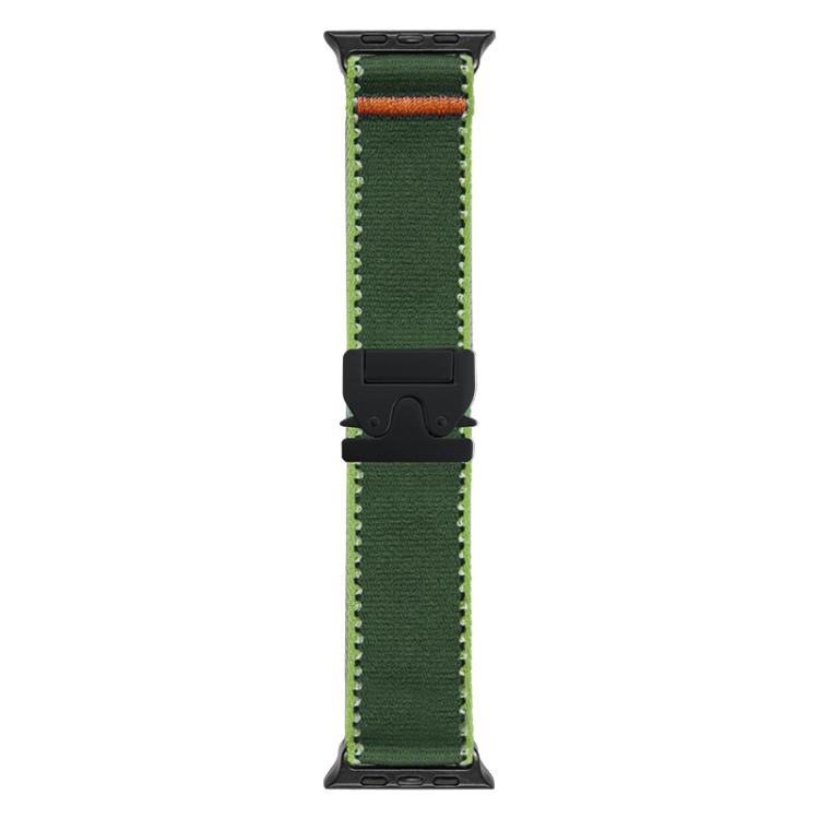 Pulseira de Relógio com Fivela de Paraquedas em Nylon Wild Path xDfind, Para Apple Watch 42 / 44 / 45 / 46 / 49mm, Para Apple Watch 38 / 40 / 41 / S11 42mm