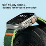 Pulseira de Relógio com Fivela de Paraquedas em Nylon Wild Path xDfind, Para Apple Watch 42 / 44 / 45 / 46 / 49mm, Para Apple Watch 38 / 40 / 41 / S11 42mm