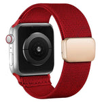 Pulseira de Relógio com Fivela Magnética e Textura Twill em Nylon xDfind, Para Apple Watch 42 / 44 / 45 / 46 / 49mm, Para Apple Watch 38 / 40 / 41 / S11 42mm
