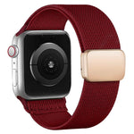 Pulseira de Relógio com Fivela Magnética e Textura Twill em Nylon xDfind, Para Apple Watch 42 / 44 / 45 / 46 / 49mm, Para Apple Watch 38 / 40 / 41 / S11 42mm