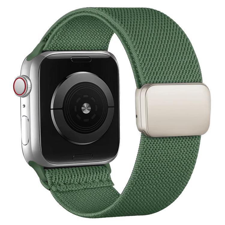 Pulseira de Relógio com Fivela Magnética e Textura Twill em Nylon xDfind, Para Apple Watch 42 / 44 / 45 / 46 / 49mm, Para Apple Watch 38 / 40 / 41 / S11 42mm