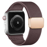 Pulseira de Relógio com Fivela Magnética e Textura Twill em Nylon xDfind, Para Apple Watch 42 / 44 / 45 / 46 / 49mm, Para Apple Watch 38 / 40 / 41 / S11 42mm