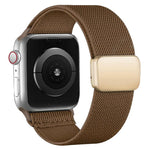 Pulseira de Relógio com Fivela Magnética e Textura Twill em Nylon xDfind, Para Apple Watch 42 / 44 / 45 / 46 / 49mm, Para Apple Watch 38 / 40 / 41 / S11 42mm