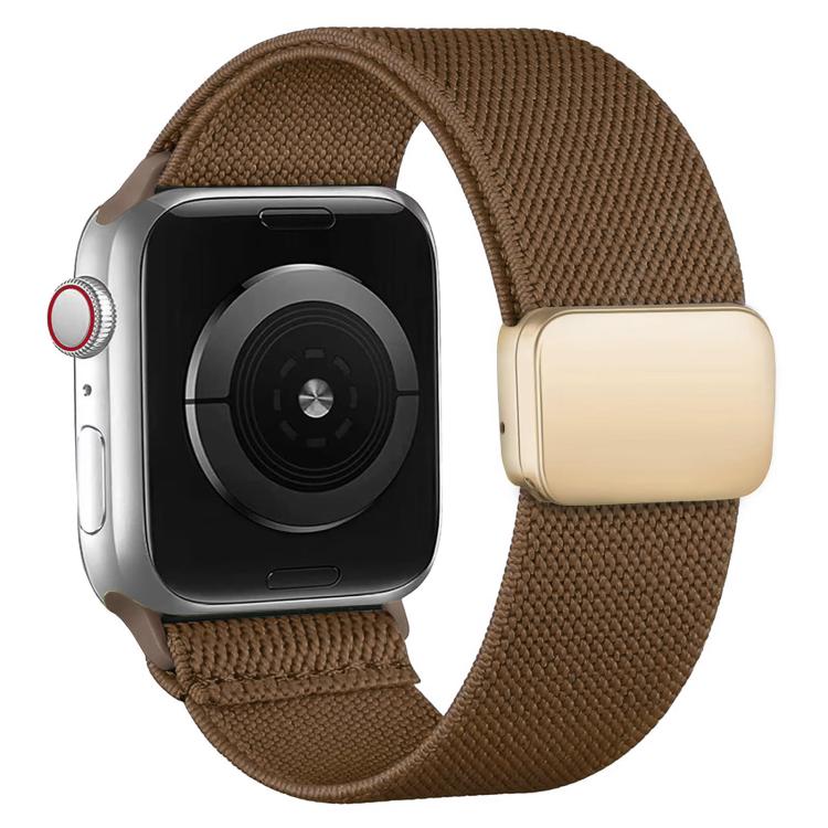 Pulseira de Relógio com Fivela Magnética e Textura Twill em Nylon xDfind, Para Apple Watch 42 / 44 / 45 / 46 / 49mm, Para Apple Watch 38 / 40 / 41 / S11 42mm