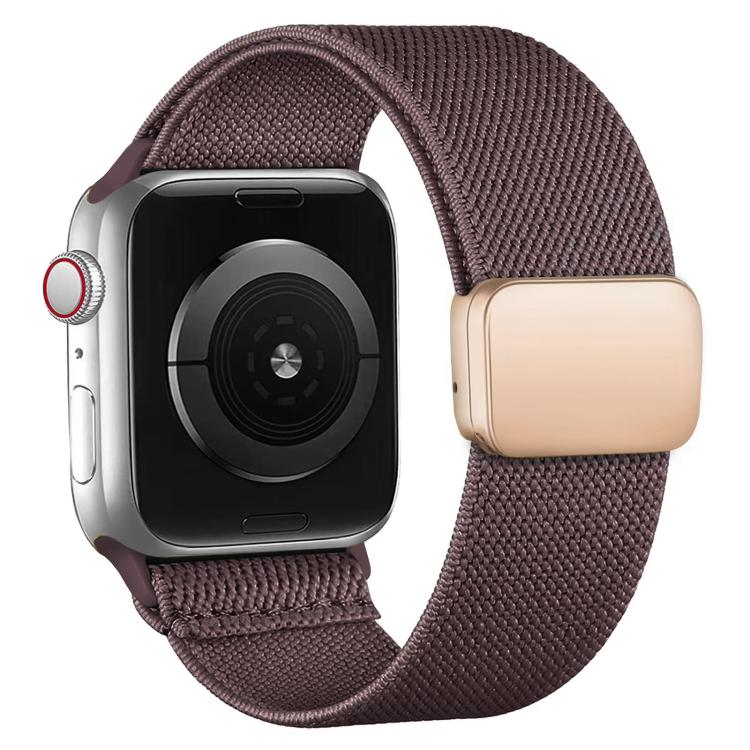 Pulseira de Relógio com Fivela Magnética e Textura Twill em Nylon xDfind, Para Apple Watch 42 / 44 / 45 / 46 / 49mm, Para Apple Watch 38 / 40 / 41 / S11 42mm