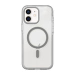 Capa para telemóvel magnética PC híbrida TPU bicolor, para iPhone 12 / 12 Pro, para iPhone 12 Pro Max