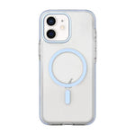 Capa para telemóvel magnética PC híbrida TPU bicolor, para iPhone 12 / 12 Pro, para iPhone 12 Pro Max