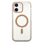 Capa para telemóvel magnética PC híbrida TPU bicolor, para iPhone 12 / 12 Pro, para iPhone 12 Pro Max