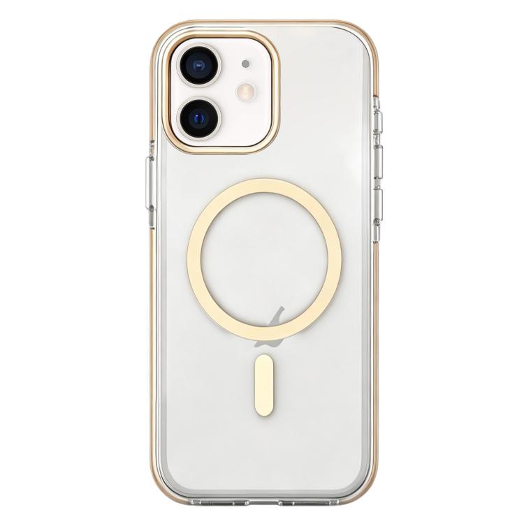 Capa para telemóvel magnética PC híbrida TPU bicolor, para iPhone 12 / 12 Pro, para iPhone 12 Pro Max