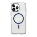 Capa para telemóvel magnética PC híbrida TPU bicolor, para iPhone 12 / 12 Pro, para iPhone 12 Pro Max