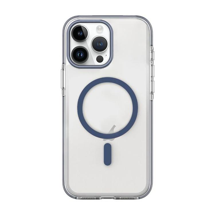 Capa para telemóvel magnética PC híbrida TPU bicolor, para iPhone 12 / 12 Pro, para iPhone 12 Pro Max