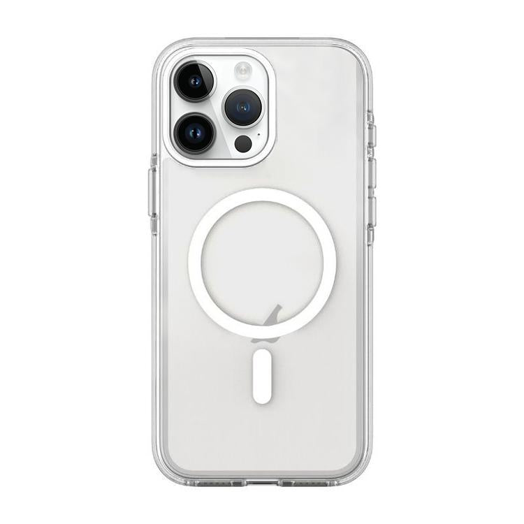Capa para telemóvel magnética PC híbrida TPU bicolor, para iPhone 12 / 12 Pro, para iPhone 12 Pro Max