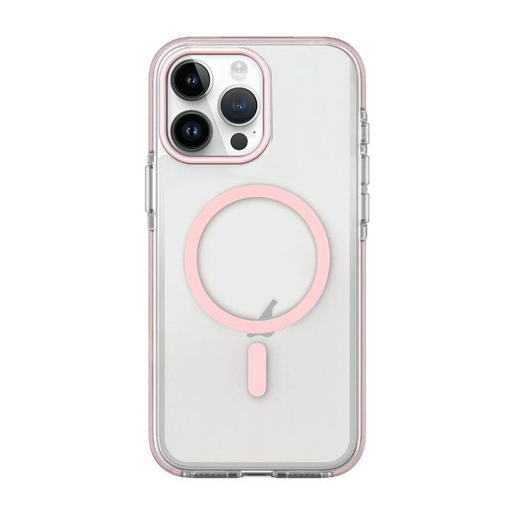 Capa para telemóvel magnética PC híbrida TPU bicolor, para iPhone 12 / 12 Pro, para iPhone 12 Pro Max