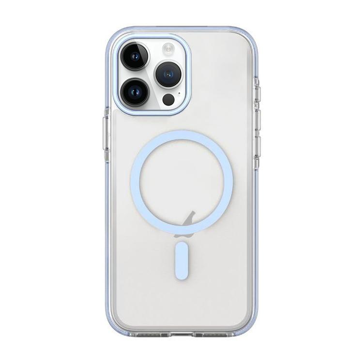 Capa para telemóvel magnética PC híbrida TPU bicolor, para iPhone 12 / 12 Pro, para iPhone 12 Pro Max