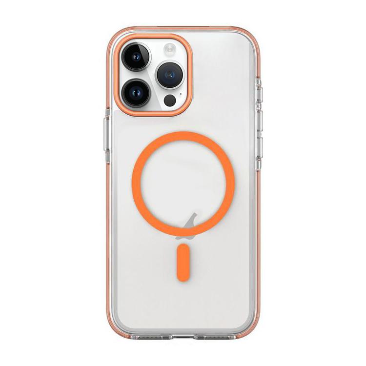 Dual-Color PC Hybrid TPU Magnetic Phone Case, For iPhone 15 Pro Max, For iPhone 15 Pro, For iPhone 15, For iPhone 14 / 13
