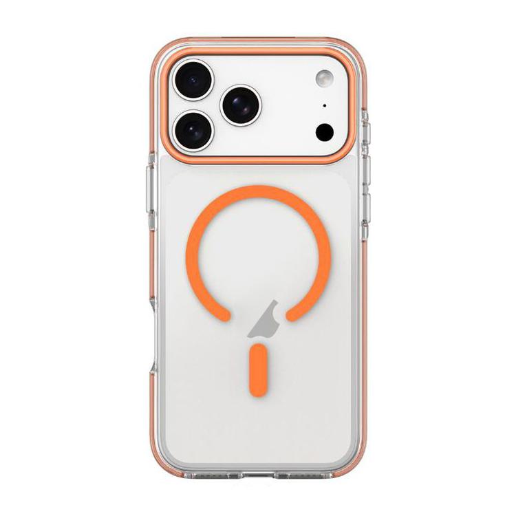 Capa para telemóvel híbrida magnética bicolor em PC e TPU, Para iPhone 17 Pro Max, Para iPhone 17 Pro, Para iPhone 17, Para iPhone Air