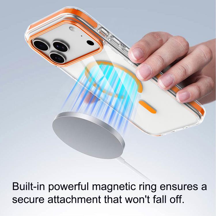 Capa para telemóvel magnética PC híbrida TPU bicolor, para iPhone 12 / 12 Pro, para iPhone 12 Pro Max