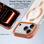 Capa para telemóvel magnética PC híbrida TPU bicolor, para iPhone 12 / 12 Pro, para iPhone 12 Pro Max