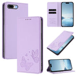 Capa para Telemóvel em Pele Vegana com RFID, Forte Íman Duplo Borboleta, Para iPhone X / XS, Para iPhone XR, Para iPhone XS Max, Para iPhone 8 Plus / 7 Plus