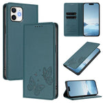 Capa para Telemóvel em Pele Vegana com RFID, Forte Íman Duplo Borboleta, Para iPhone 12 Pro Max, Para iPhone 11 Pro Max, Para iPhone 11, Para iPhone 11 Pro
