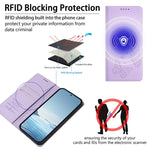 Capa para Telemóvel em Pele Vegana com RFID, Forte Íman Duplo Borboleta, Para iPhone 14 Pro Max, Para iPhone 13 Pro Max, Para iPhone 13 Pro, Para iPhone 12 / 12 Pro