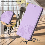 Capa para Telemóvel em Pele Vegana com RFID, Forte Íman Duplo Borboleta, Para iPhone X / XS, Para iPhone XR, Para iPhone XS Max, Para iPhone 8 Plus / 7 Plus