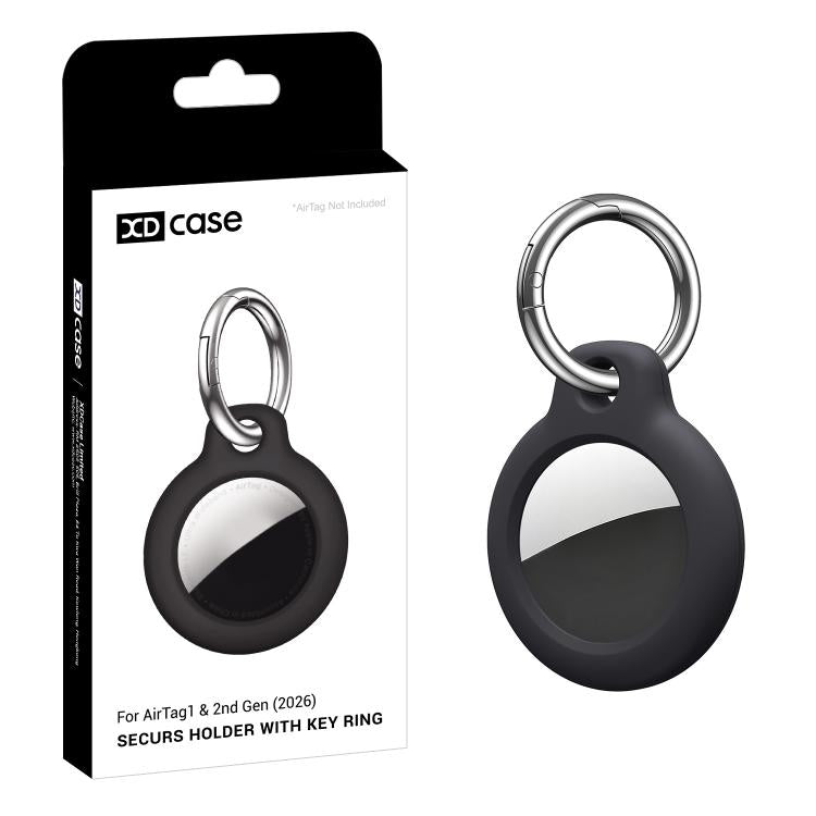 Capa Protetora Rígida de Cor Sólida XDcase em PC com Argola para Chaves, 1UN (Preto), 1UN (Branco), 1UN (Vermelho Rosado), 1UN (Azul), 1UN (Rosa), 1UN (Verde Militar)