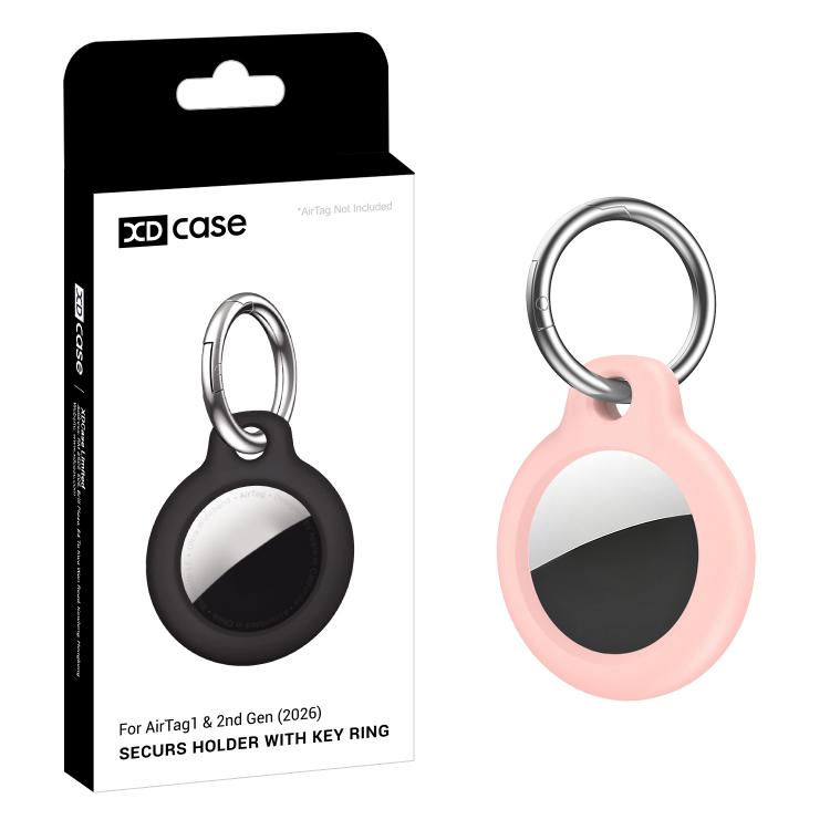 Capa Protetora Rígida de Cor Sólida XDcase em PC com Argola para Chaves, 1UN (Preto), 1UN (Branco), 1UN (Vermelho Rosado), 1UN (Azul), 1UN (Rosa), 1UN (Verde Militar)