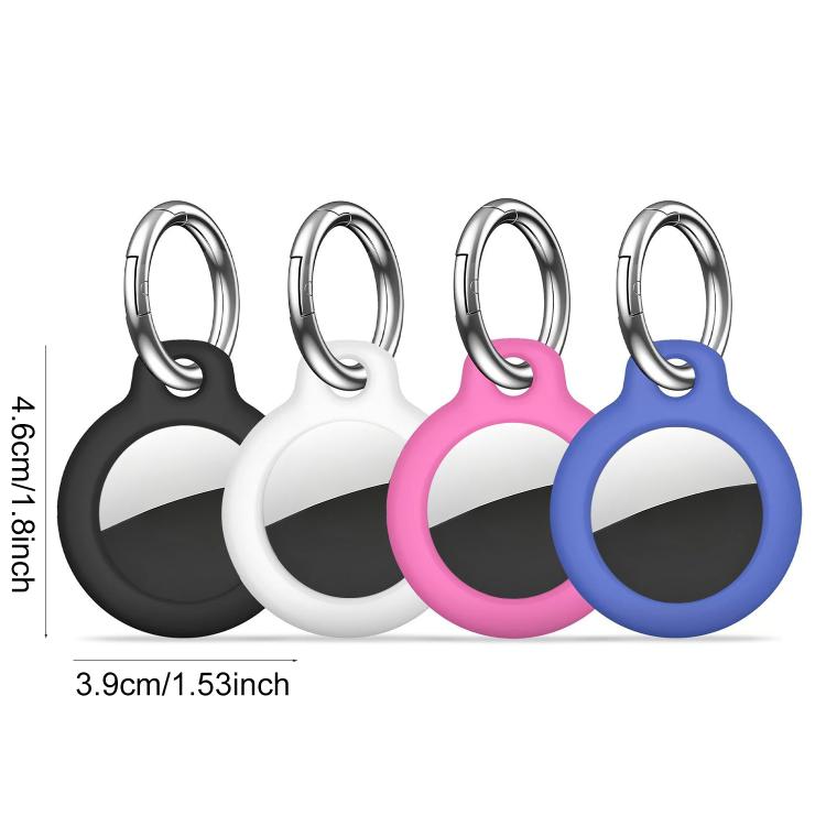 Capa Protetora Rígida de Cor Sólida XDcase em PC com Argola para Chaves, 1UN (Preto), 1UN (Branco), 1UN (Vermelho Rosado), 1UN (Azul), 1UN (Rosa), 1UN (Verde Militar)