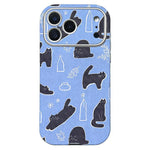 Capa de telemóvel em silicone com janela grande e bordas arredondadas, para iPhone 17 Pro Max, para iPhone 17 Pro, para iPhone 17, para iPhone Air, para iPhone 16 Pro Max, para iPhone 16 Pro, para iPhone 16 Plus, para iPhone 16