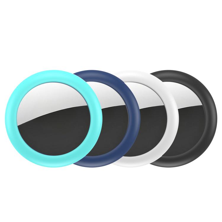 Conjunto de 4 estojos protetores impermeáveis de silicone XDcase com pino, 4 unidades (preto, branco, azul, verde), 4 unidades (vermelho, rosa, roxo, transparente)