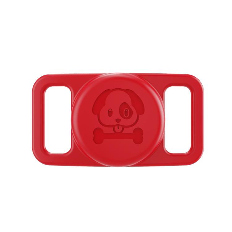 Estojo protetor impermeável de silicone com design de coleira para animais XDcase, 1 unidade (preto), 1 unidade (branco), 1 unidade (azul), 1 unidade (rosa), 1 unidade (vermelho), 1 unidade (verde menta), 1 unidade (roxo), 1 unidade (amarelo)