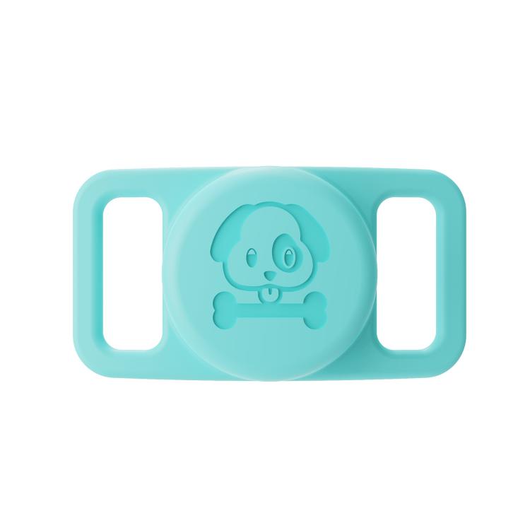 Estojo protetor impermeável de silicone com design de coleira para animais XDcase, 1 unidade (preto), 1 unidade (branco), 1 unidade (azul), 1 unidade (rosa), 1 unidade (vermelho), 1 unidade (verde menta), 1 unidade (roxo), 1 unidade (amarelo)