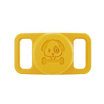 Estojo protetor impermeável de silicone com design de coleira para animais XDcase, 1 unidade (preto), 1 unidade (branco), 1 unidade (azul), 1 unidade (rosa), 1 unidade (vermelho), 1 unidade (verde menta), 1 unidade (roxo), 1 unidade (amarelo)