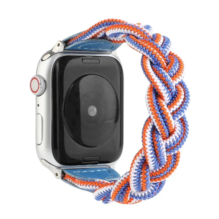 Pulseira de Relógio Elástica em Tecido para Apple Watch Série 6 & SE & 5 & 4 40mm / 3 & 2 & 1 38mm, 160mm
