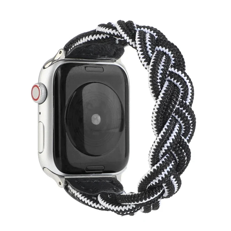 Pulseira de Relógio Elástica em Tecido para Apple Watch Série 6 & SE & 5 & 4 40mm / 3 & 2 & 1 38mm, 160mm