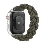 Pulseira de Relógio Elástica em Tecido para Apple Watch Série 6 & SE & 5 & 4 44mm / 3 & 2 & 1 42mm, 160mm