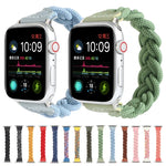 Pulseira de Relógio Elástica em Tecido para Apple Watch Série 6 & SE & 5 & 4 44mm / 3 & 2 & 1 42mm, 160mm